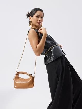 Rosario Vegan Crossbody Clutch - Jennu vegan handbag