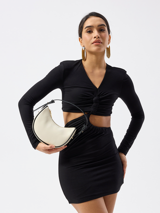 Montreal Vegan Shoulder Bag - Jennu vegan handbag