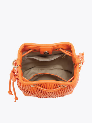 Aruba Vegan Textured Bucket Bag
