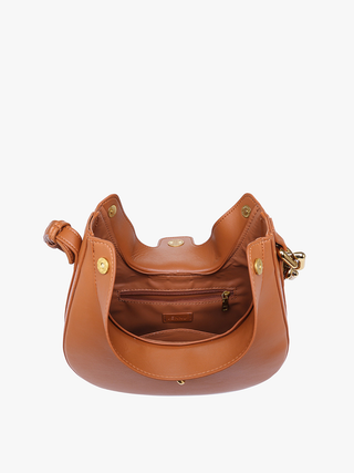 Dallas Vegan Twist-Lock Shoulder Bag