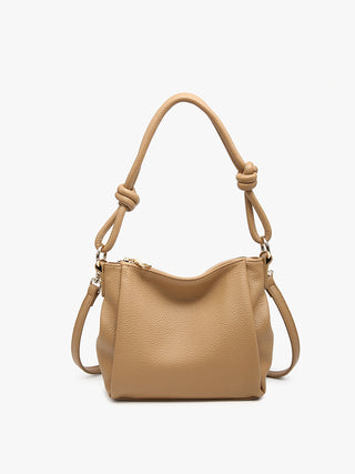 Chicago Vegan Knotted Shoulder Bag