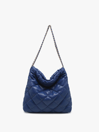 Houston Vegan Quilted Shoulder Bag