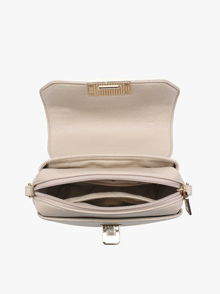 Casablanca Vegan Push-Lock Crossbody