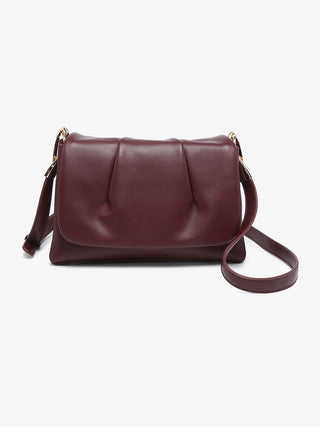Dayton Vegan Pleated Crossbody