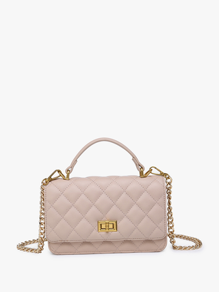 Bali Vegan Quilted Chain Crossbody