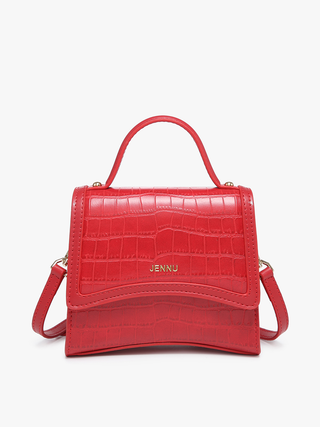 Dubai Vegan Croc Mini Crossbody