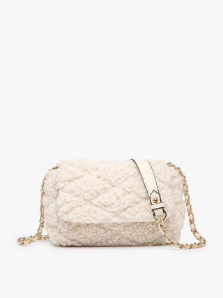 Sofia Vegan Sherpa Crossbody