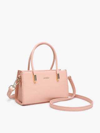 Monaco Vegan Gold Accent Satchel