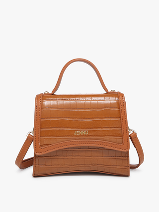 Dubai Vegan Croc Mini Crossbody