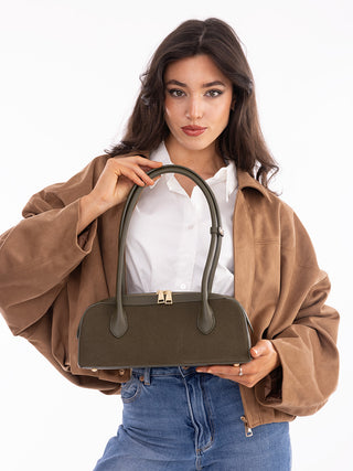 Jonava Vegan Suede Shoulder Bag