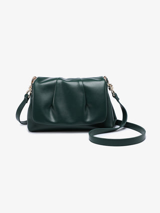 Dayton Vegan Pleated Crossbody