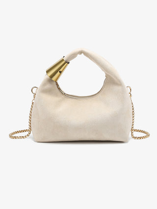 London Vegan Suede Crossbody