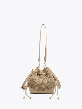 Aruba Vegan Textured Bucket Bag