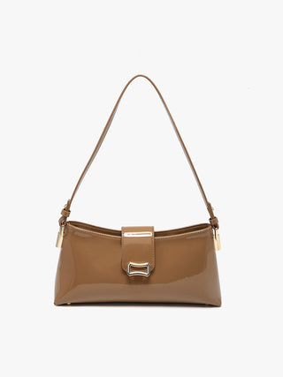 Caracas Vegan High Gloss Shoulder Bag