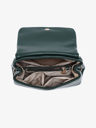 Dayton Vegan Pleated Crossbody