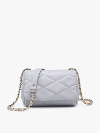 Prague Vegan Quilted Chain Crossbody