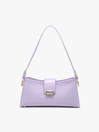 Caracas Vegan High Gloss Shoulder Bag