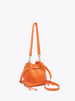 Aruba Vegan Textured Bucket Bag