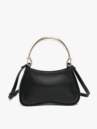 Brisbane Vegan Curved Shoulder Bag