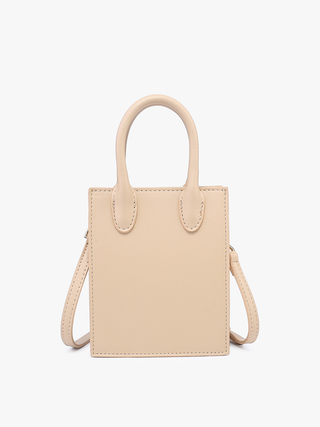 Brussels Vegan Rect. Satchel/Crossbody