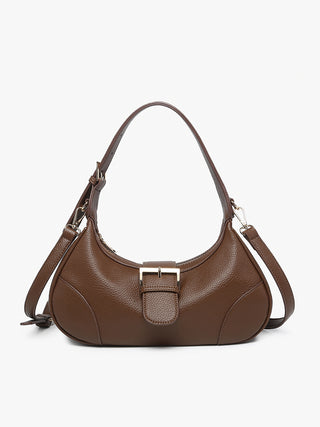 Madrid Vegan Buckle Shoulder Bag