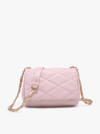 Prague Quilted Chain Crossbody